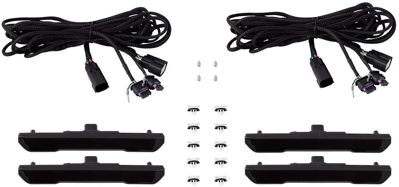Sequential Smoked LED Sidemarker for GMC Sierra HD (2020–2023)