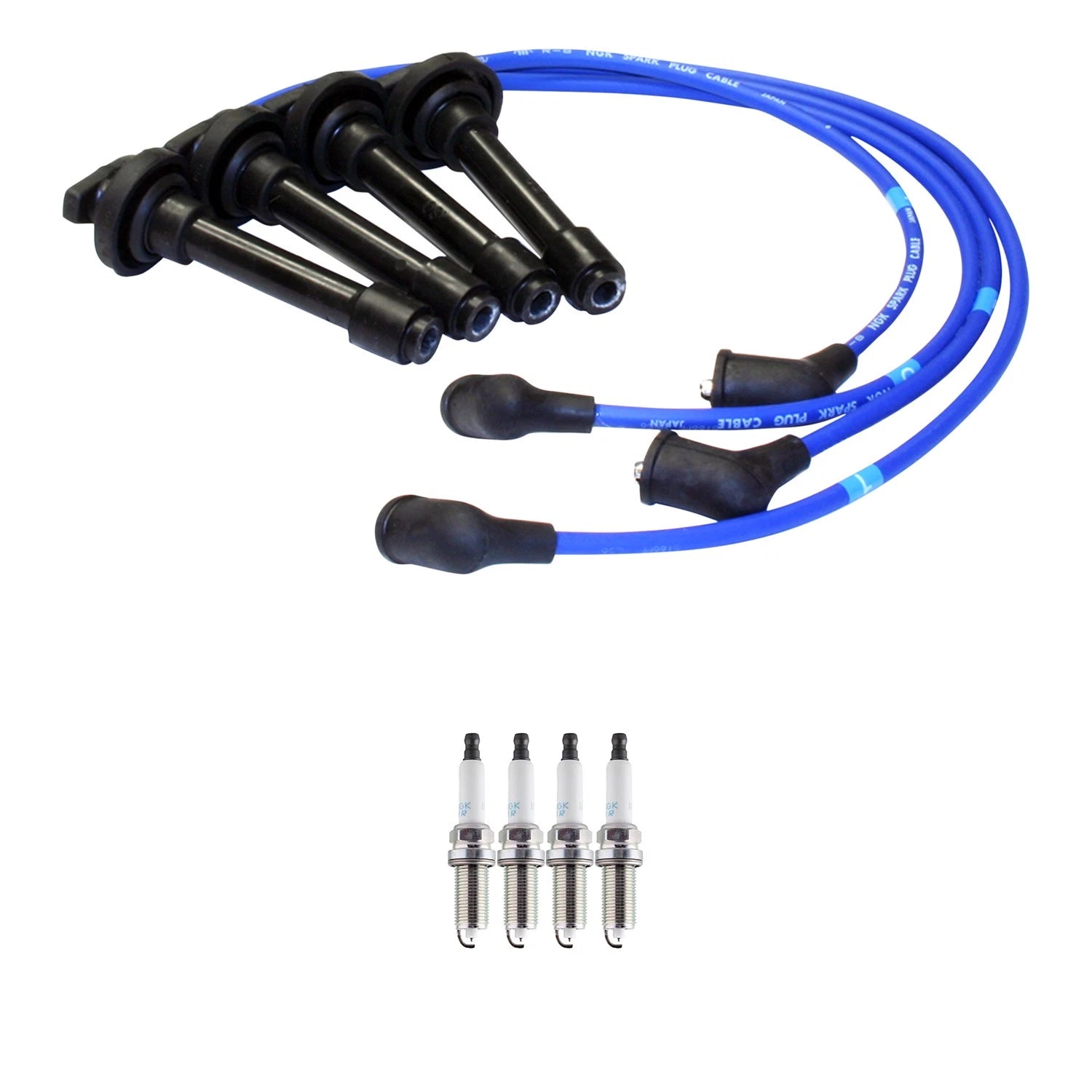 NGK 7mm Wire Set for Acura Integra 1.8 B18A1 (1990–1991)