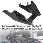 Lower Fairings Full Belly Pan for Kawasaki Eliminator 400/450/500 (2024-2025) Carbon