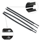 Set of 4 Door Belt Moulding Weatherstrip for Tundra (2007–2018)