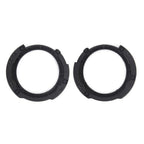 2X LED Headlight Bezel Mounting Ring Bracket for Jeep Wrangler JK (2007–2017)