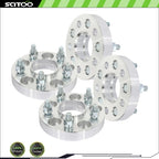 Set of 4 Wheel Spacers 5x110 1" 12x1.25 for Jeep Cherokee Chrysler 200