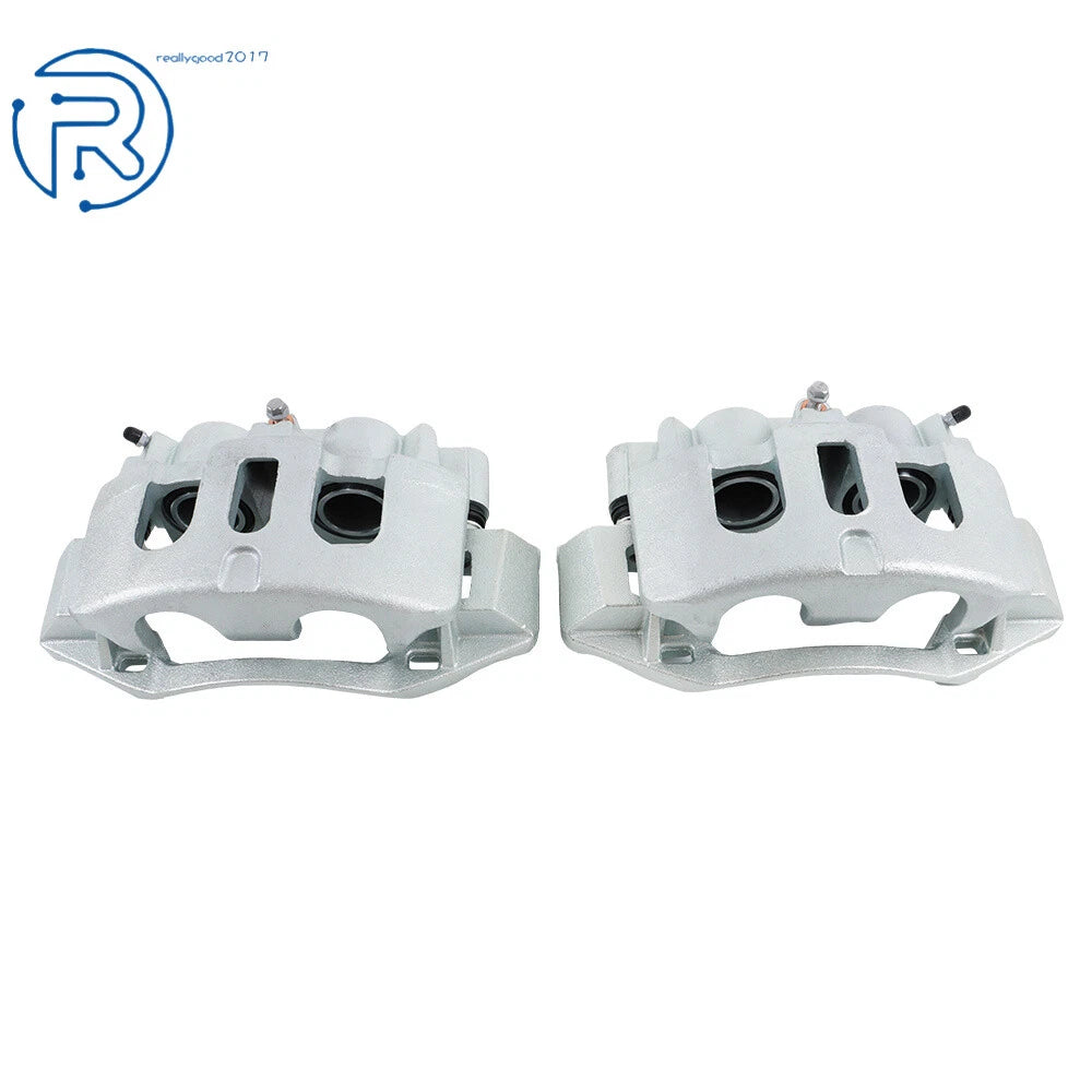 2X Rear Brake Calipers w/ Bracket for GMC Chevrolet Silverado 2500 HD (2011–2019)