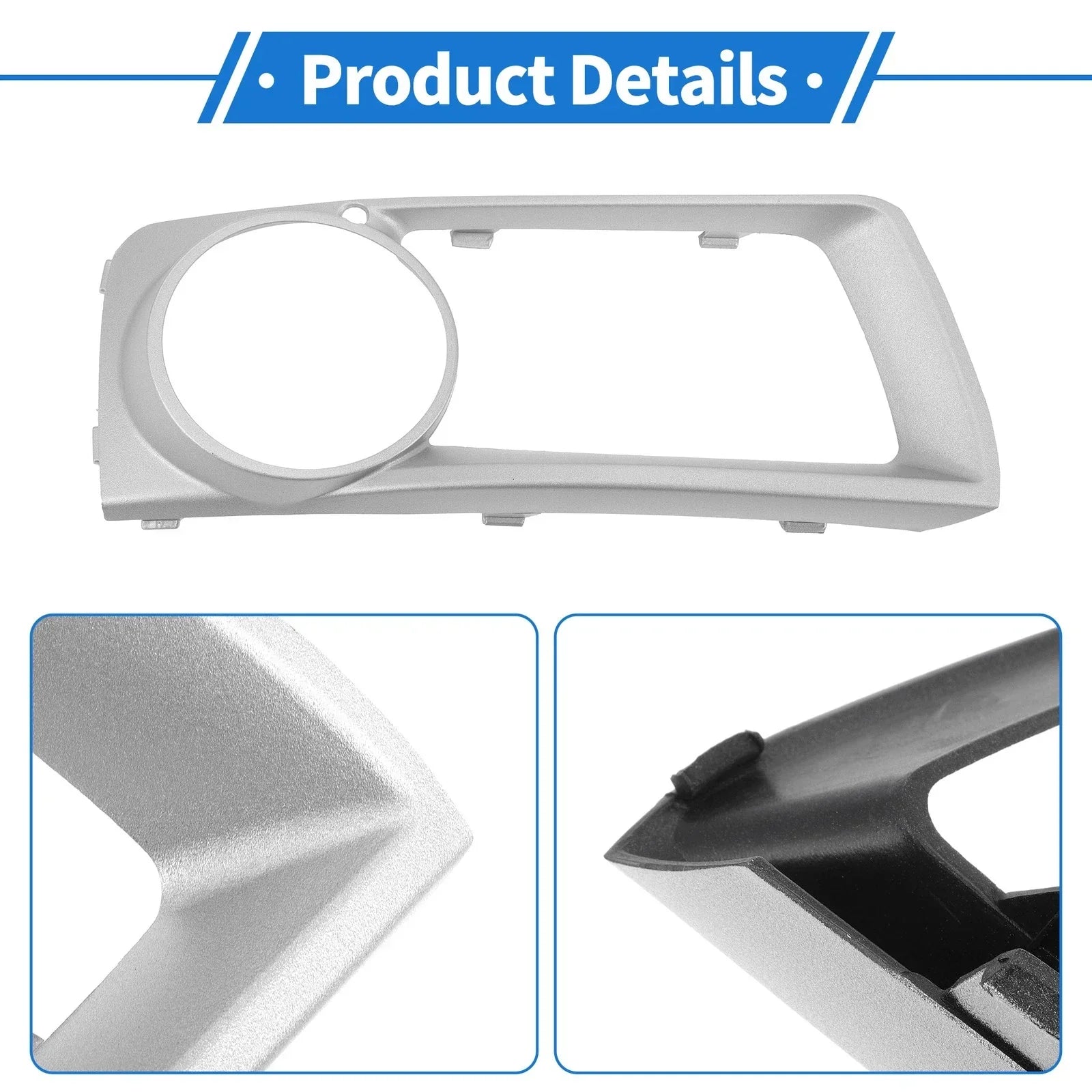 1 Pc Car Front Right Fog Light Grill for BMW X6 (2012-2014)