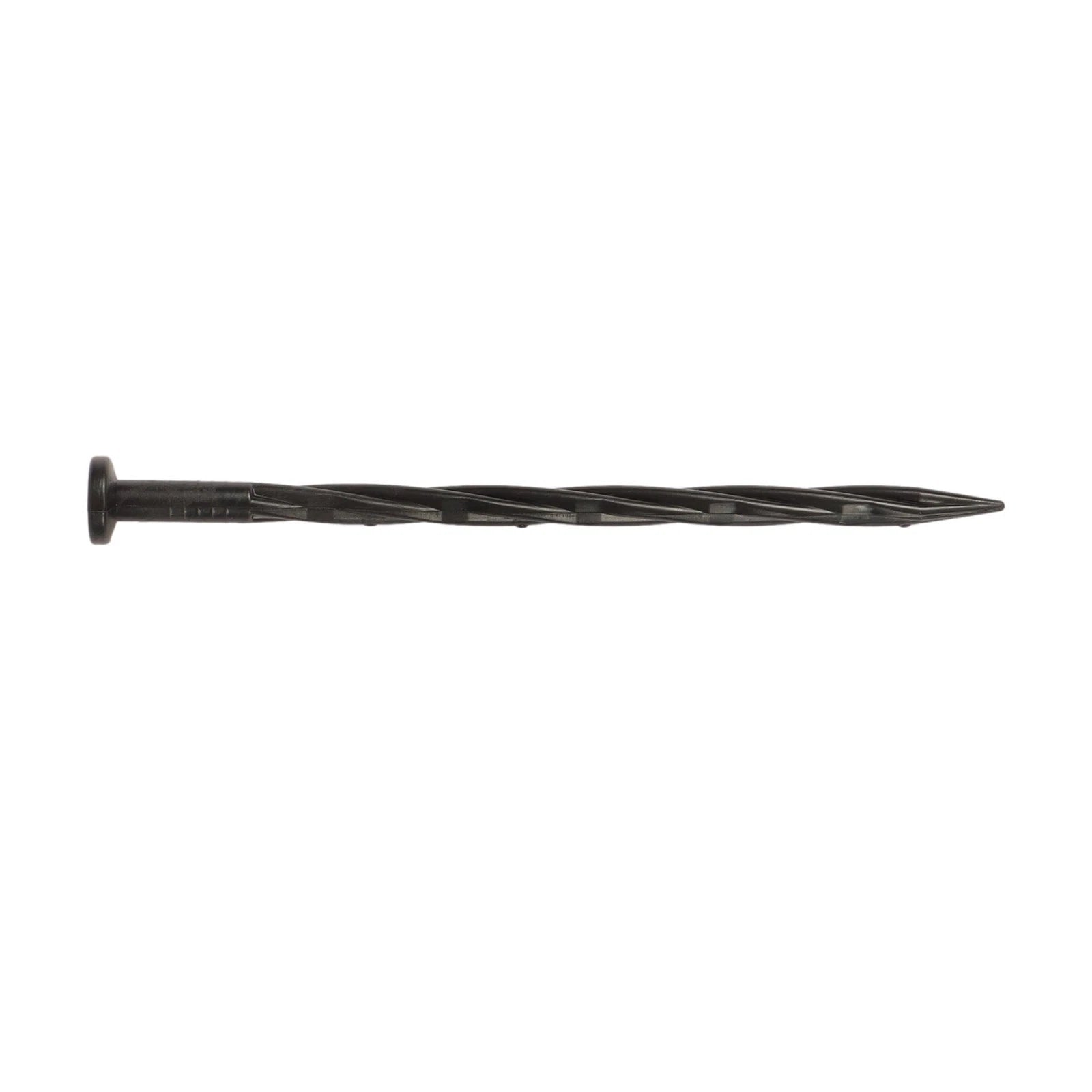 Set of 8 Plastic Spiral Garden Stakes for Landscape Edging