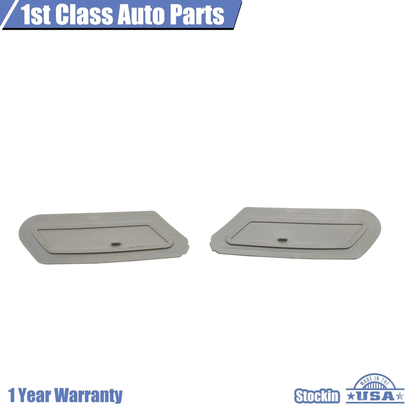 2X Front Bumper Reflector Side Marker Lights for Audi Q5 (2018-2020)