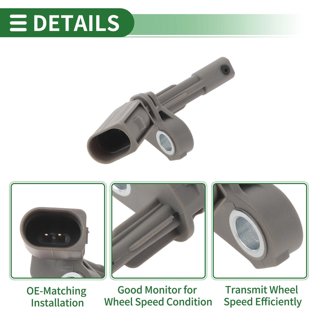 ABS Wheel Speed Sensor for Audi Q3 (2011–2018) No.WHT003858A/1K0927808A