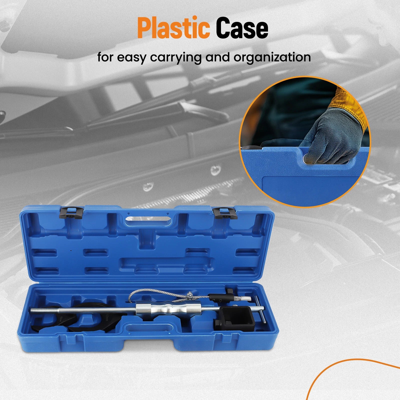 CV Joint Removal Tool Set with 63mm 48mm Fork & Outer Adapter for Vehicles