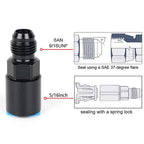 6AN Fuel Adapter Fitting for LS Quick Connect