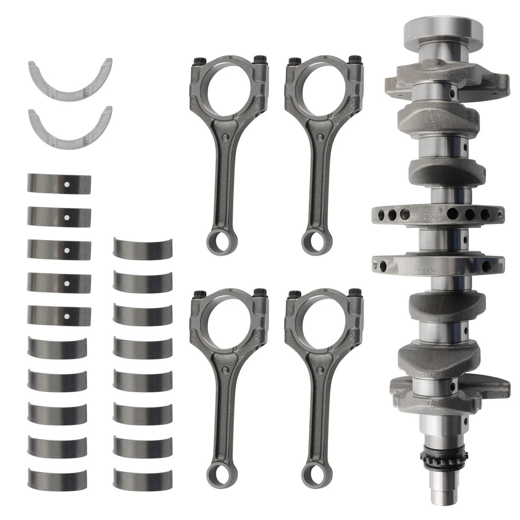 Set of 4 Engine Crankshaft Rods Bearings for Hyundai Accent/Kia Rio (2012–2019)