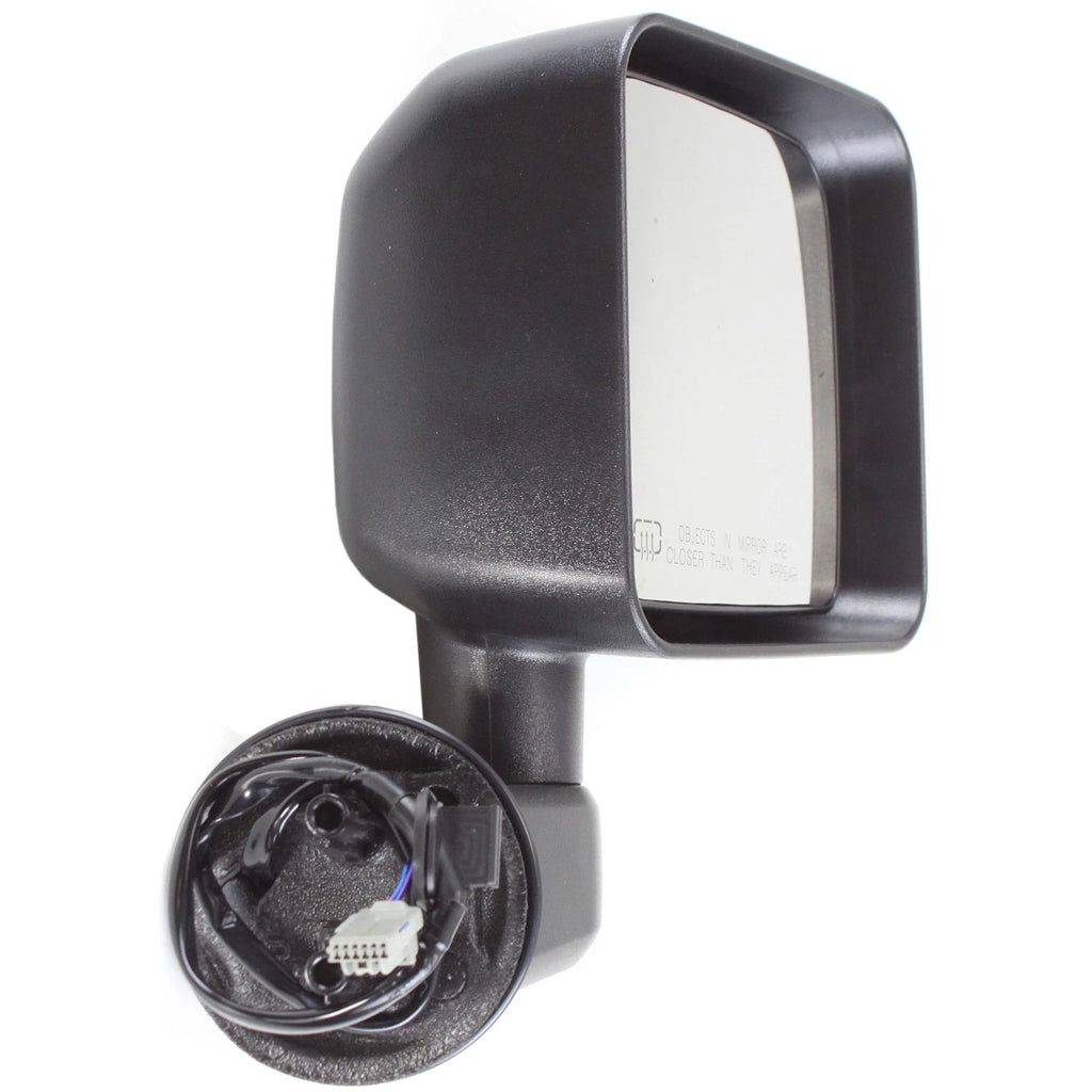 Power Mirror for Jeep Wrangler (2011–2013) Right Heated Textured Black
