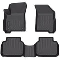 Set of 3 TPE Rubber All Weather Floor Mats for Dodge Journey (2011–2020)