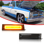 2X Amber LED Side Marker Lights for Chevrolet GMC Blazer Jimmy Suburban