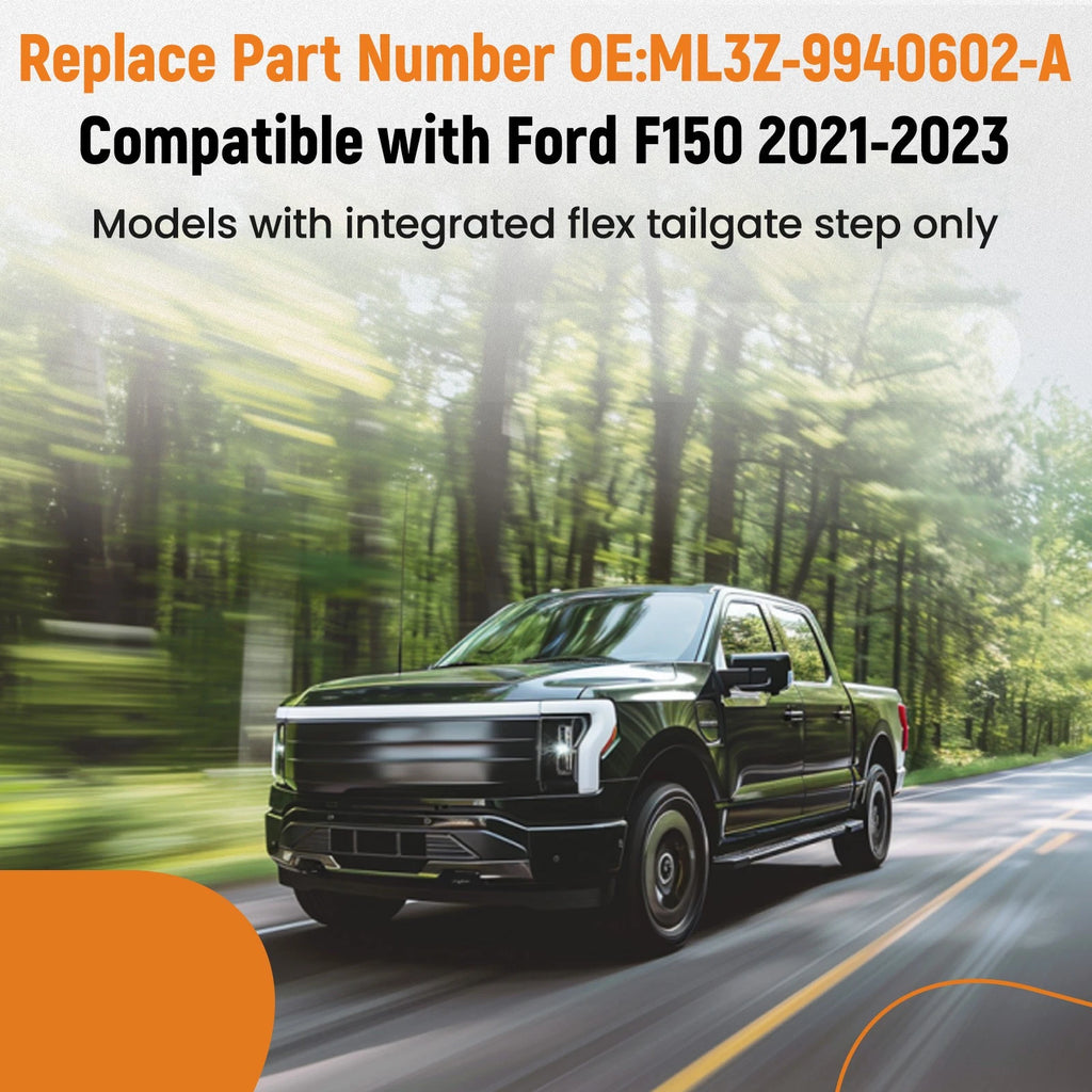 Tailgate Step Pad Trim Kit for Ford F150 (2021-2023)