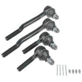 4 pce Tie Rod End Kit for Hilux Surf 4x4 YN61 KZN130 RN130 YN130 LN130R VZN130