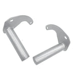 Fog Lamp Bracket for Moto Guzzi V85TT (2019-2021) Silver