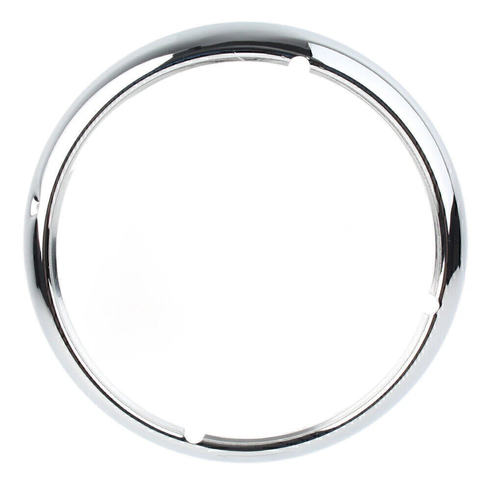 7" Headlamp Trim Ring Cover for Harley Touring Road King (Chrome)