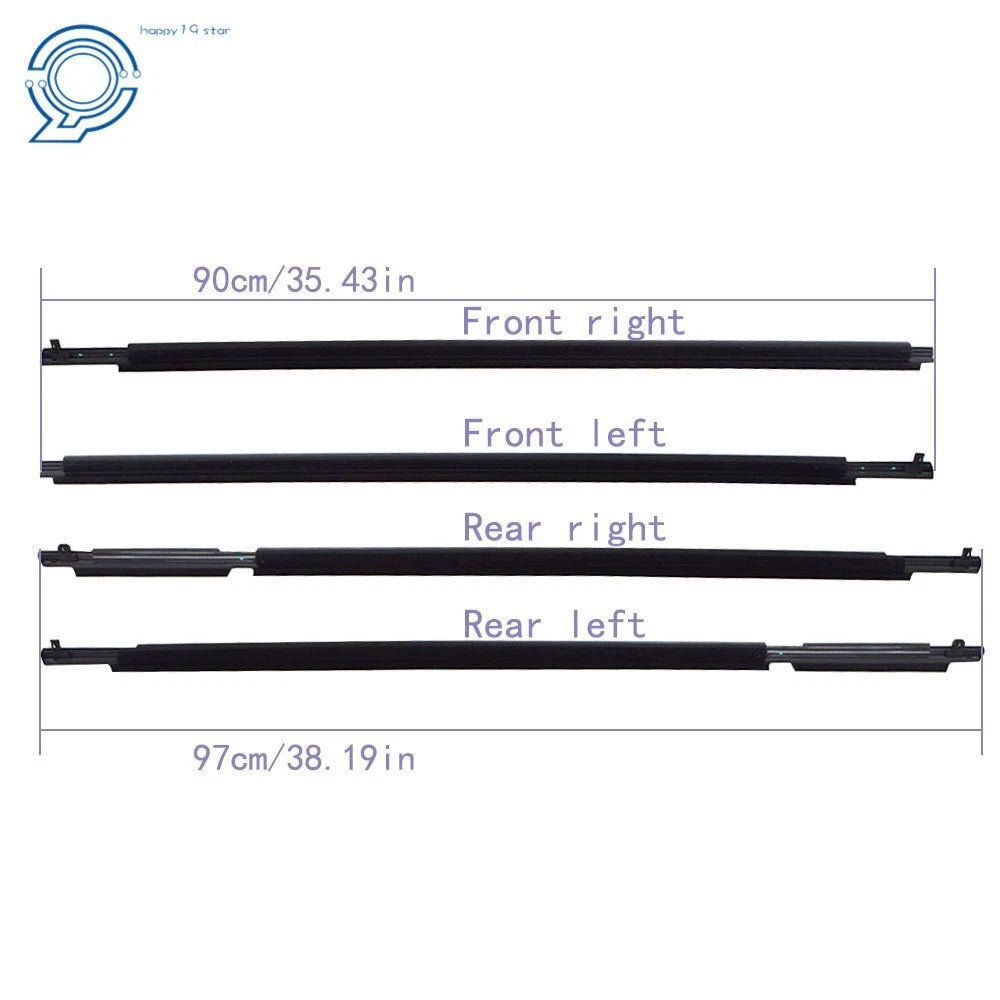 Weatherstrip Window Moulding Trim Seal Belt for Toyota RAV4 (2009–2012)