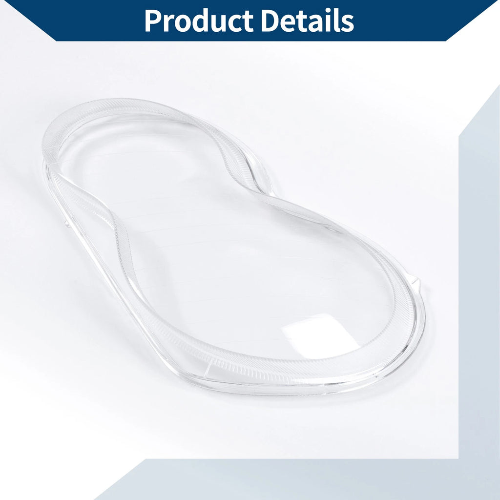 1 Pc Front Left Headlight Lens Cover for Mercedes-Benz (2003–2009) No. 2038203161 Clear