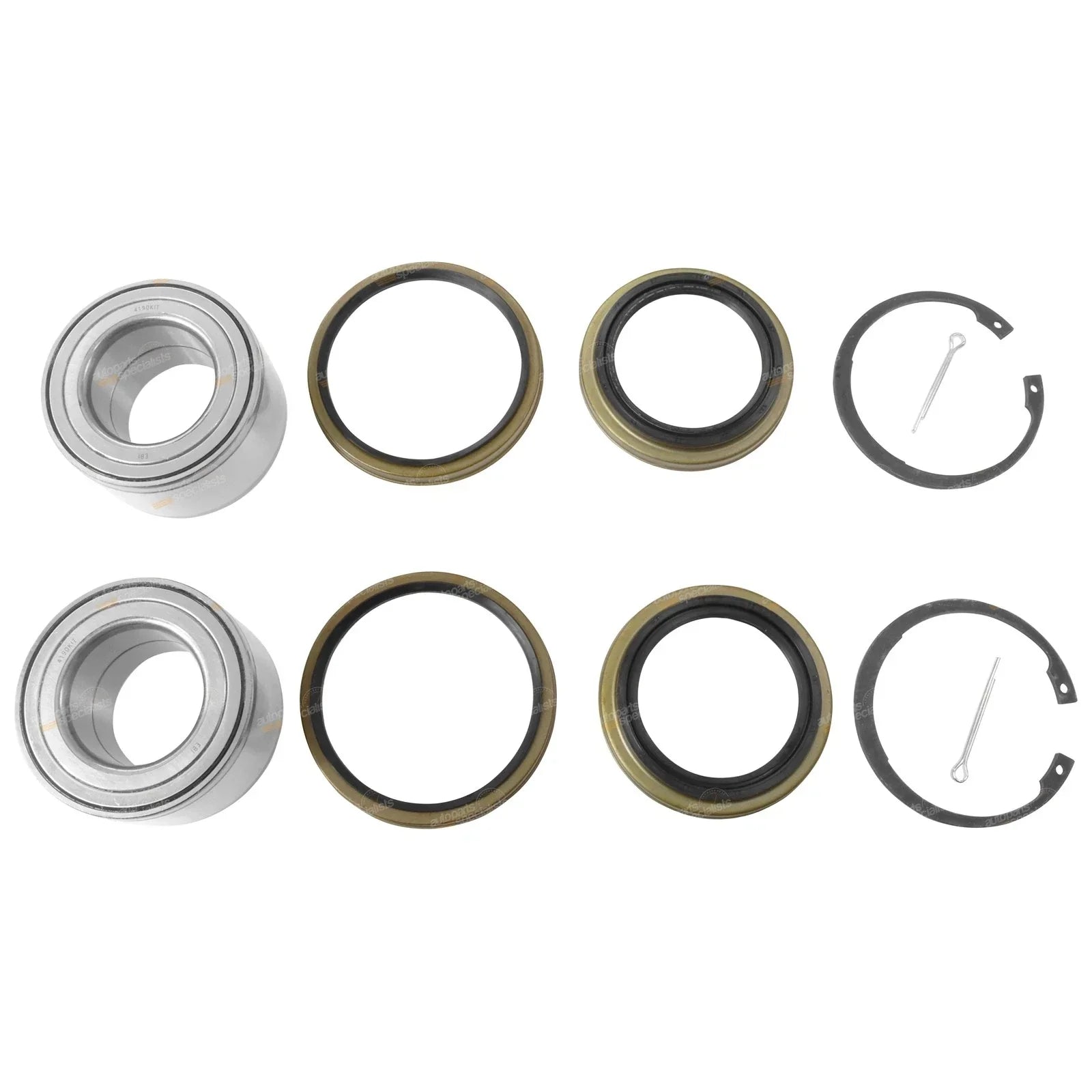 2x Front Wheel Bearing Kits for Prado 90-95 (1996–2002)