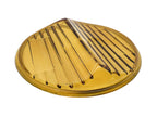 Amber Glass Cats Eye Fog Light Lamp Lenses for 1939 Chevy (1939–1939)