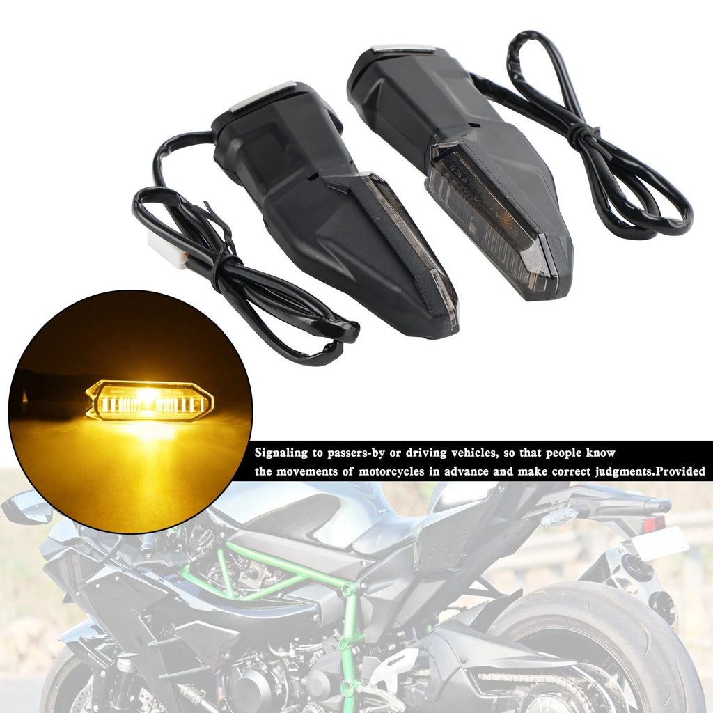 Turn Signal Lights for Kawasaki Z125 Z250 Z400 Z650 Z750 Z800 Z900 (2017–2023)
