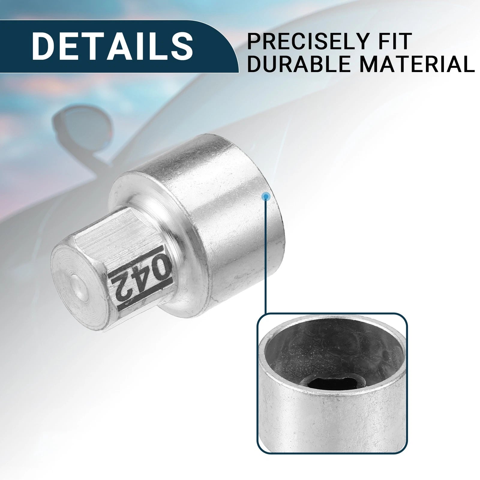 Set of 1 Wheel Lock Lug Nut for BMW (042)