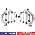 Set of 4 Front Suspension Wishbone Arms Links Ball Joints for Audi A7 S7 A6 S6 (2012–2018)