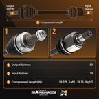 CV Axle Shaft Set for Honda Odyssey 3.5L (2007–2010)