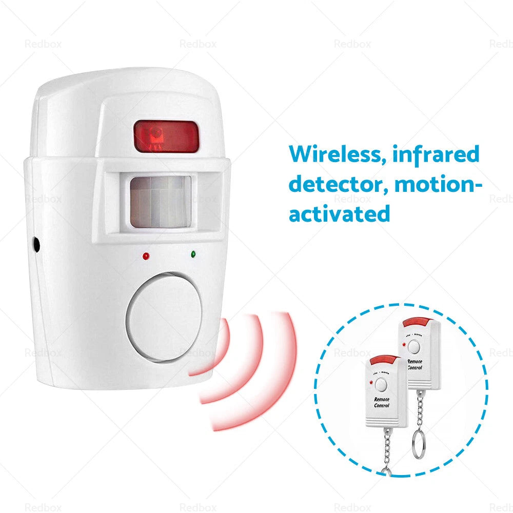 2X Wireless Home Security Alarm System 105db