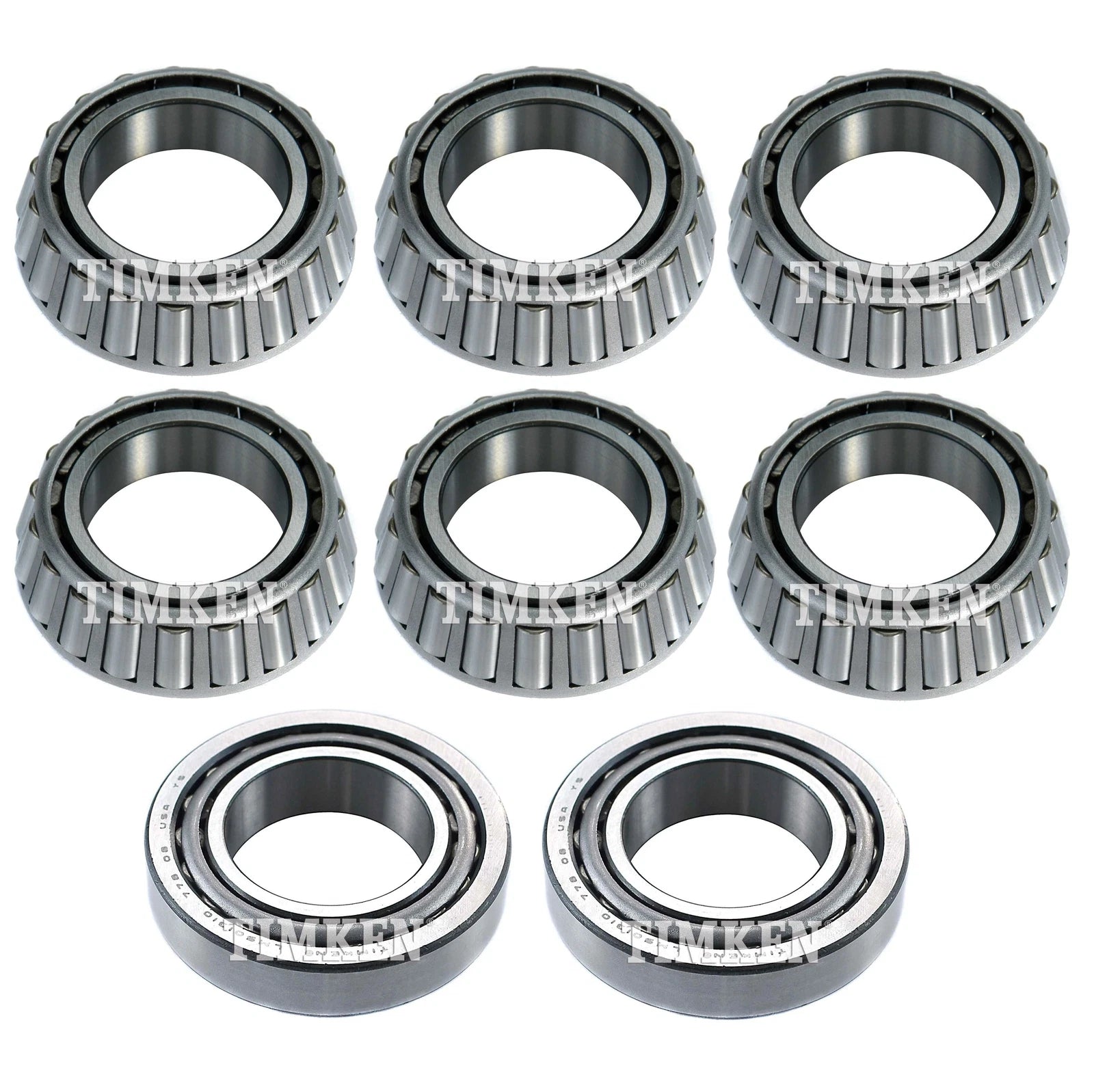 Timken Wheel Bearings Kit for GMC C6500 Kodiak C7500 2WD (1997)