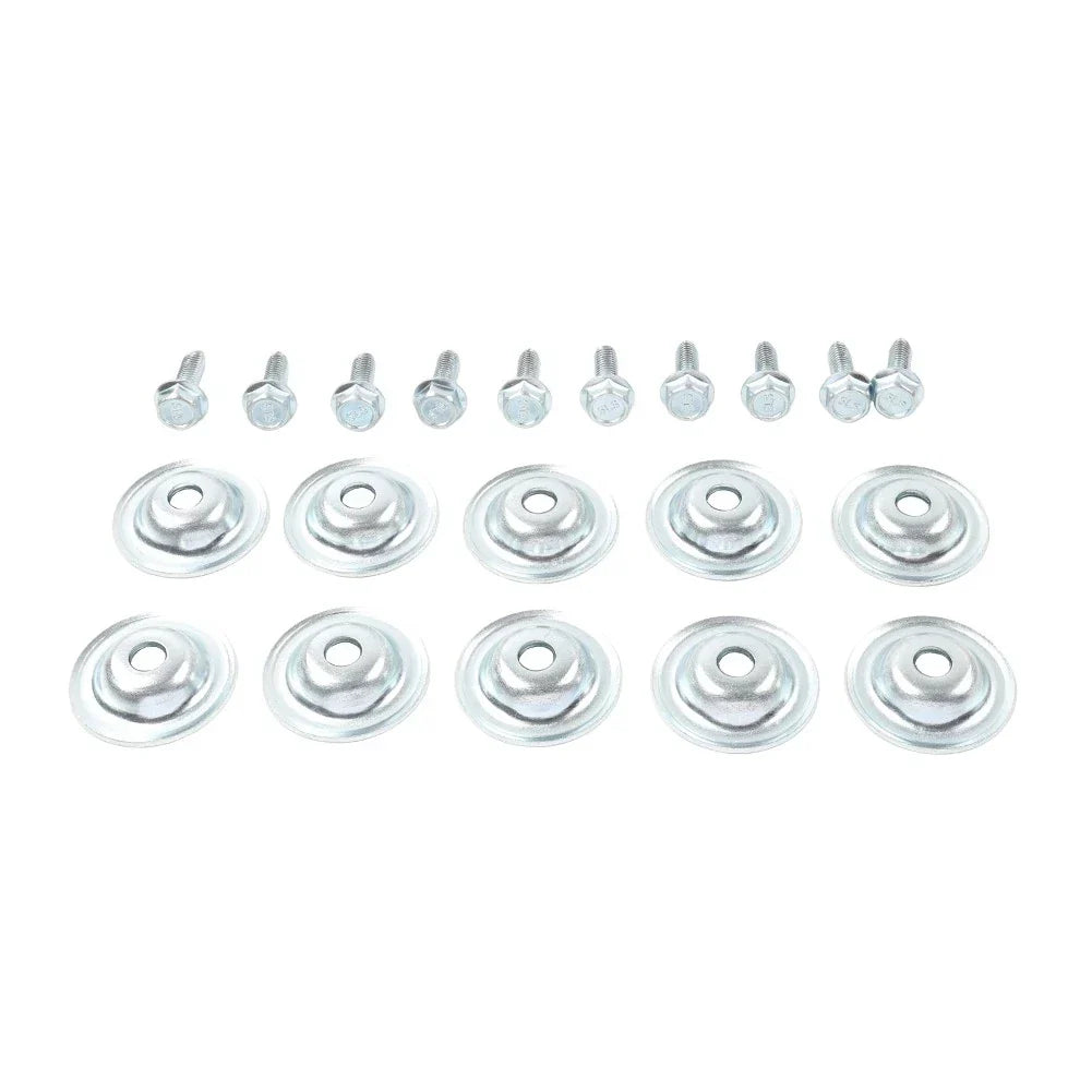 10 Pcs Skid Plate Washers Bolts for Polaris RZR 1000 900 800 570 XP Turbo