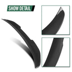 Carbon Look Rear Spoiler Wing for BMW E90 3 Series (2006–2011)