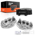 Front Brake Calipers and Ceramic Pads for Toyota Tundra Sequoia (2007-2015)