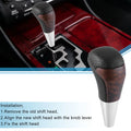 Gear Shift Knob for Toyota Land Cruiser (2016–2021) Black Gold Tone