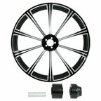 Set of 2 Wheel Rims for Harley Road Glide (2009–2023) 23" Front & 18" Rear