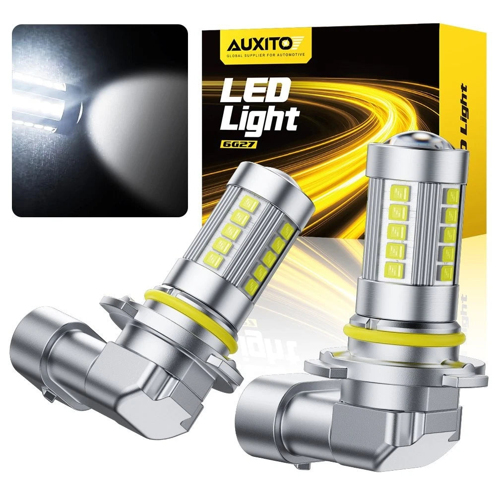 2X 9006 LED Fog Light Bulbs for Make Model 
