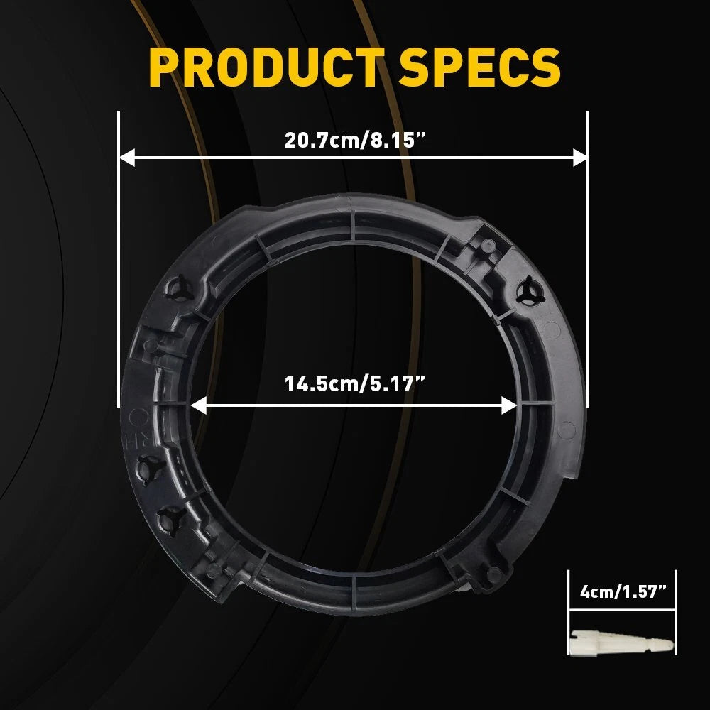 Headlight Mount Bracket Ring for Jeep Wrangler JK (2007–2018) EPY