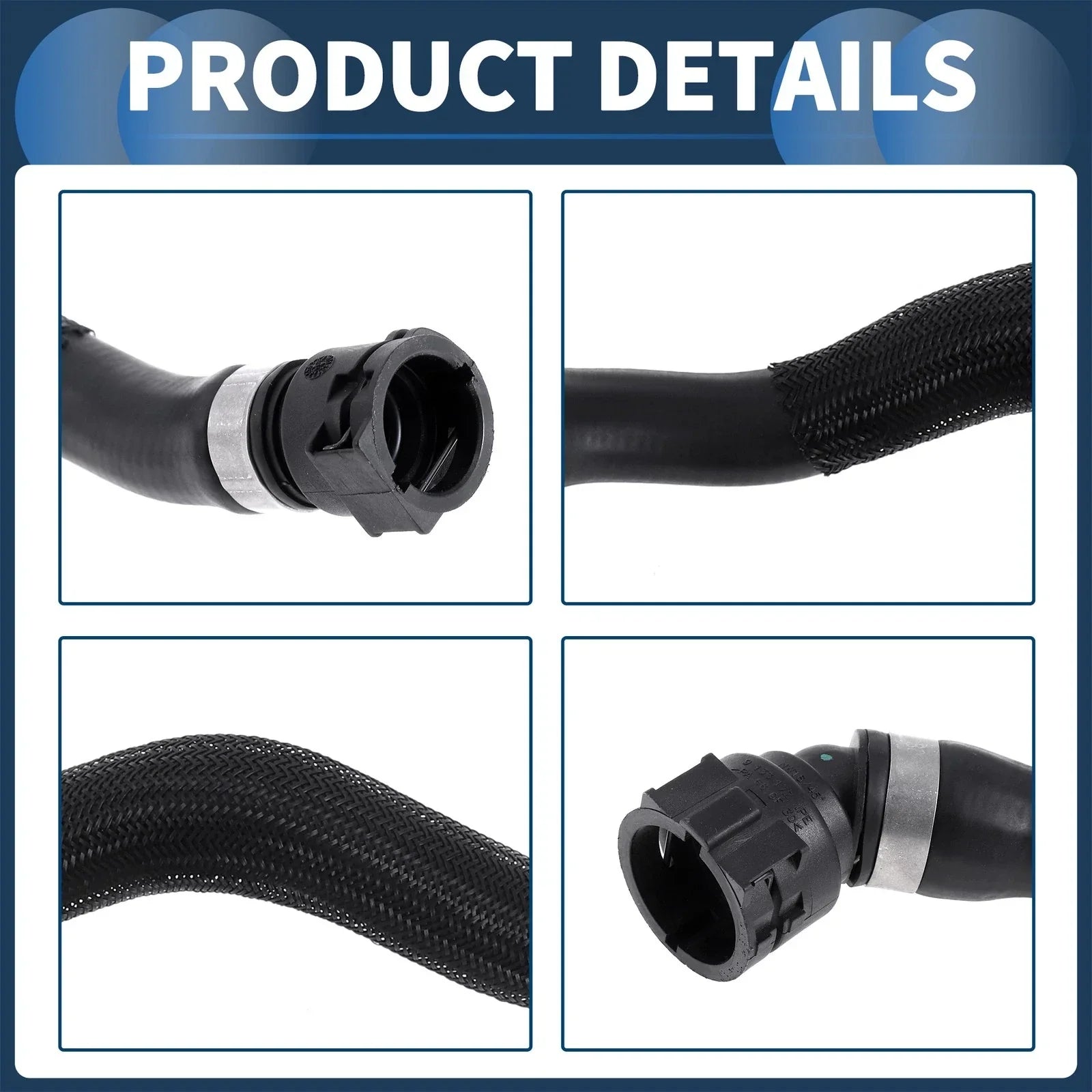 Radiator Hose Rubber for BMW X1 2012-2015, Z4 2012-2016 (2012-2015, 2012-2016)