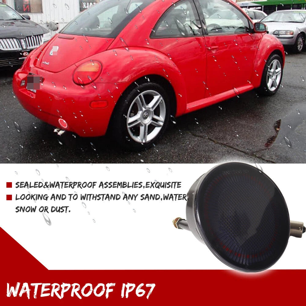 Set of 2 LED Reverse Backup Lamps for VW Beetle (1998–2005) Smoked Red/White