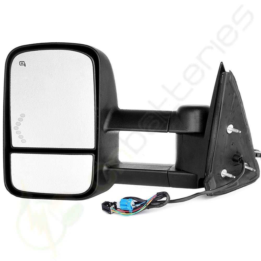Pair Side Towing Mirror for Chevy GMC (2003–2007) Power Heated LED Signal