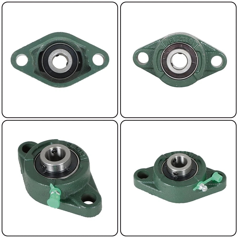 Set of 10 Pillow Block Flange Bearings for Various Models (5/8" Bore)