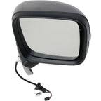Set of 2 Mirrors for Jeep Renegade (2015–2018) with Signal Light Black