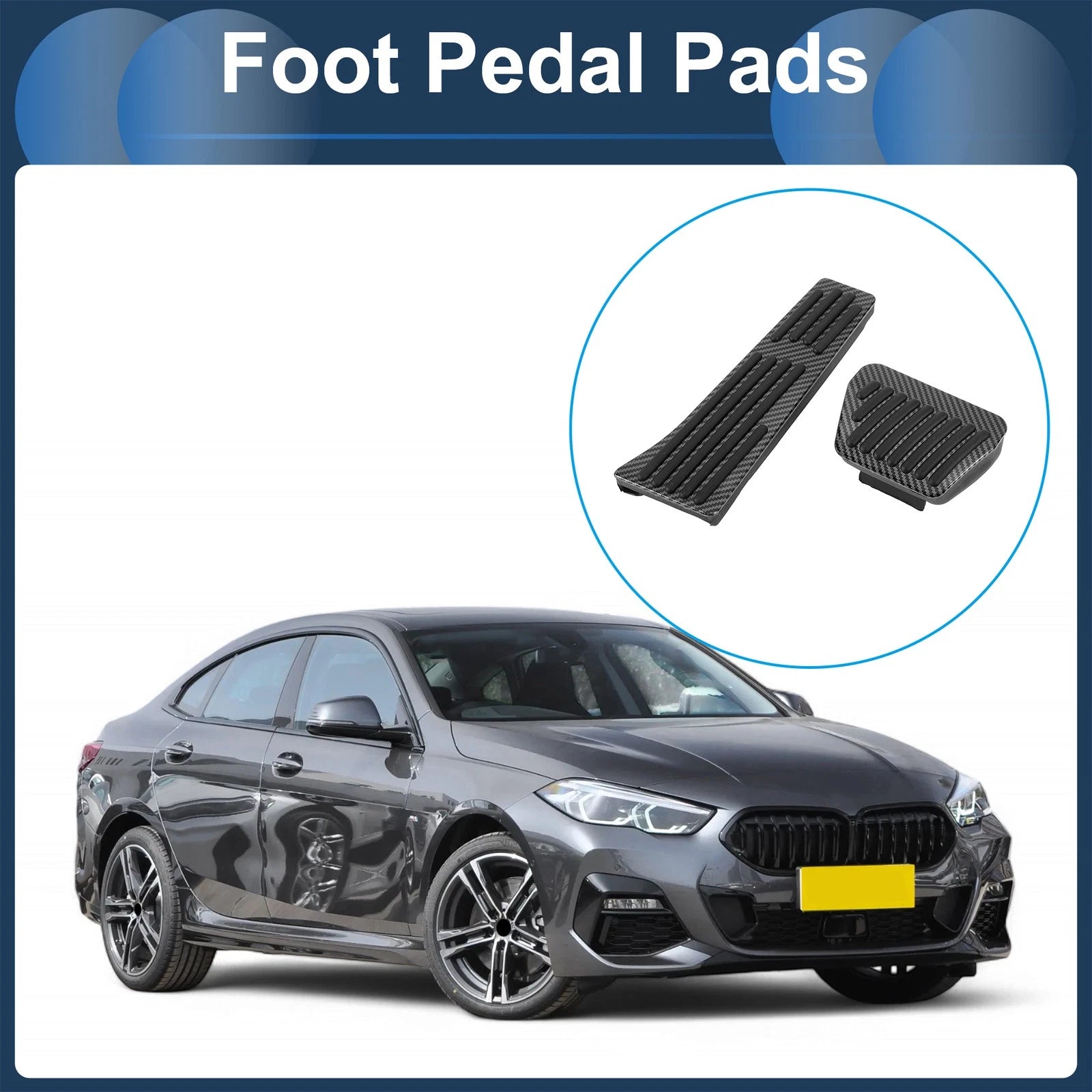 Set of 1 Automatic Foot Accelerator Pedal Covers for BMW 3 