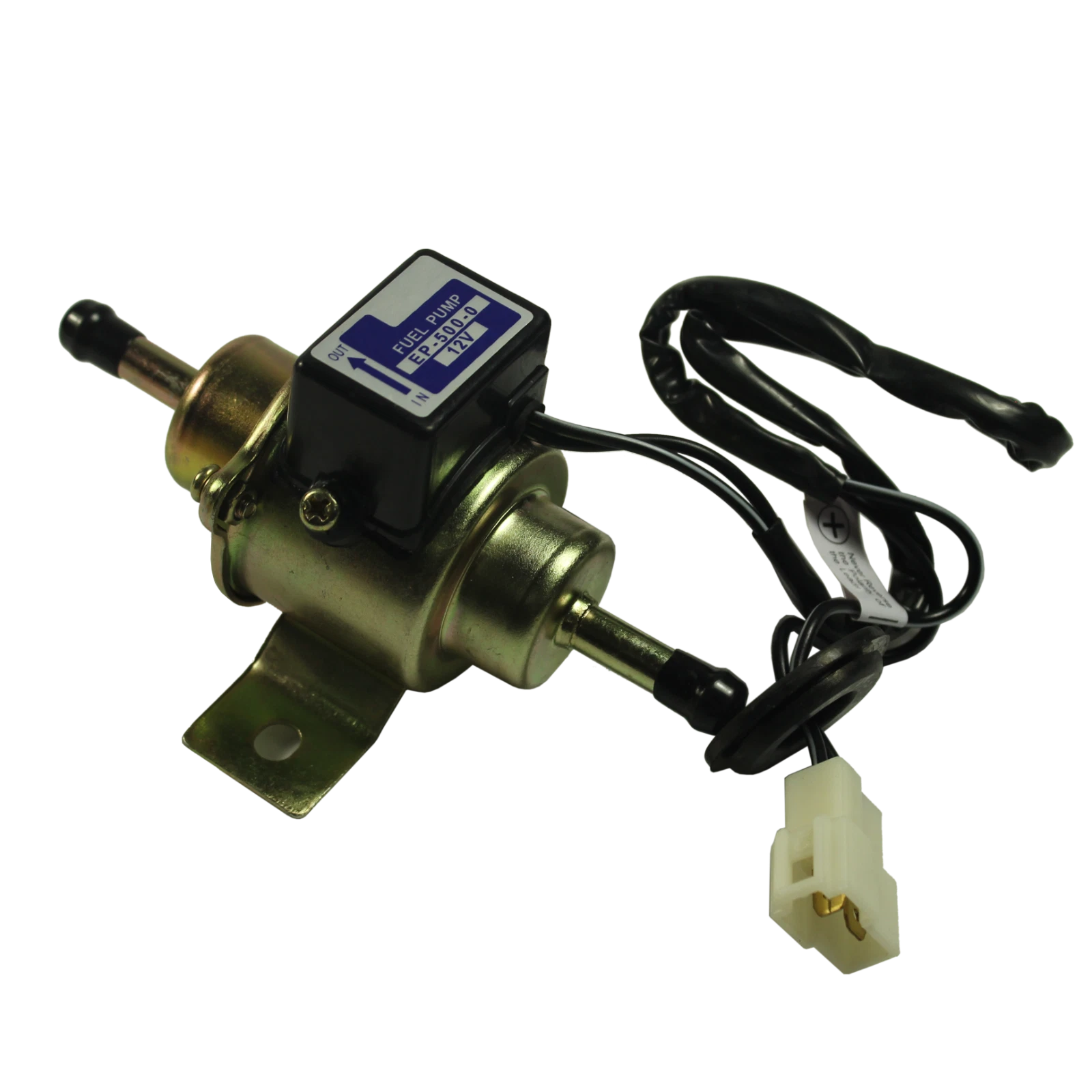 Chrome Fuel Pump for Universal Applications (Low Pressure 3-5 PSI)