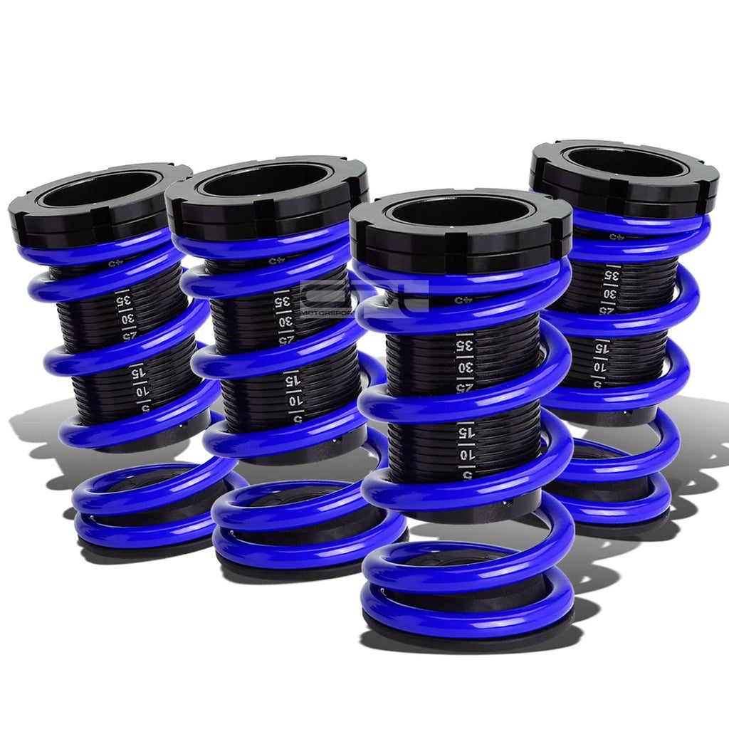 Coilover Suspension Kit for Honda Civic EG EK DC (1988–2000) - Black Perch, Blue Spring