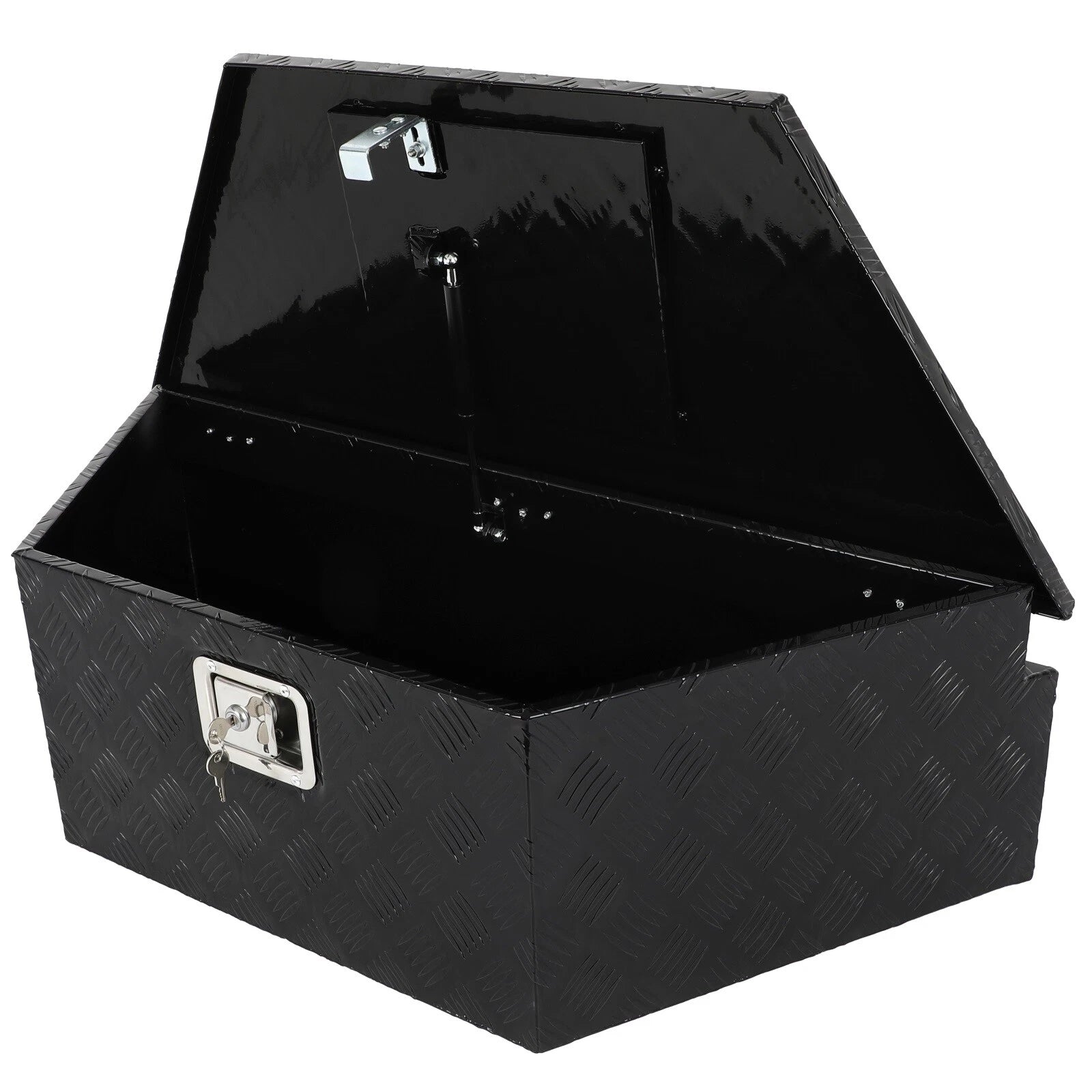 Aluminum Trailer Tongue Tool Box for Pickup Truck Bed Storage