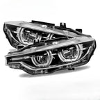 LED Headlight w/o AFS for BMW 3 Series F30 320i 340i 330i (2016–2019) L+R Pair
