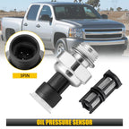 Oil Pressure Sending Unit Sensor for Chevy Silverado GMC Sierra (2003–2008)