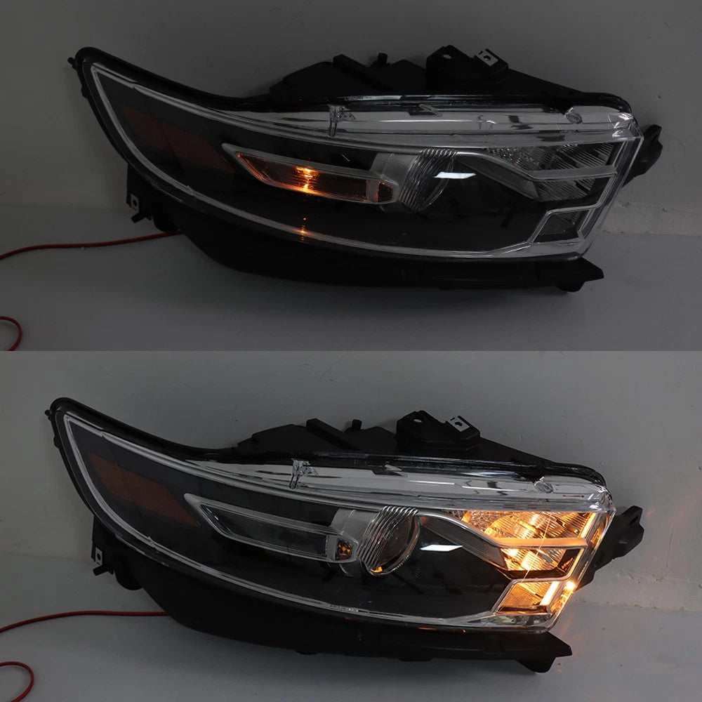 Pair Headlight Assemblies for Ford Taurus (2016–2019) Halogen